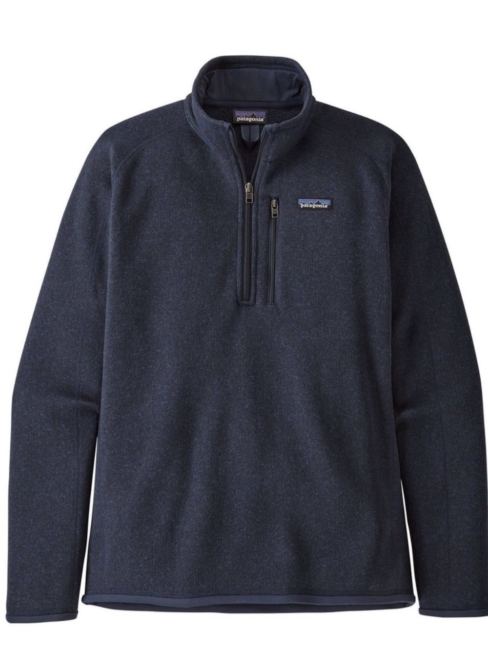 Patagonia Better Sweater Quarter Zip Fleece Pullover. Black Size XL
